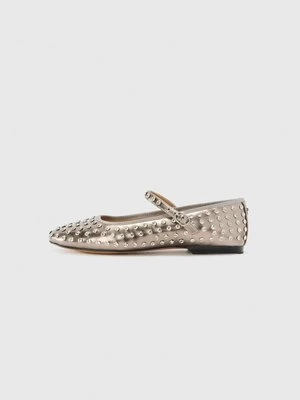 Obrázek produktu Baleríny s páskem Steve Madden stříbrná barva