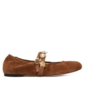 Obrázek produktu Baleríny Stuart Weitzman Socharming Mary Jane SN125 Hnědá