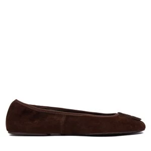Obrázek produktu Baleríny Tory Burch Reva Travel Ballet 177247 Hnědá