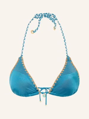 Obrázek produktu Banana Moon Couture Trojúhelníkový Vršek Bikin Nazca Bosco tyrkysová / velbloudí / bílá