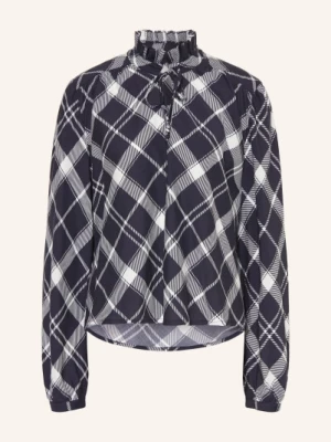 Obrázek produktu Barbour Blůza S Volánky tmavě modrá / bílá