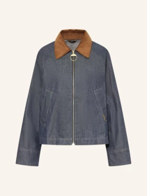 Obrázek produktu Barbour Bunda Freckleton V Džínovém Vzhledu tmavě modrá / koňaková