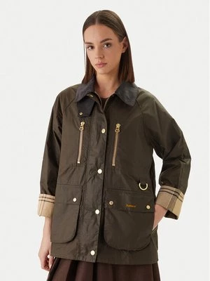 Obrázek produktu Barbour Bunda pro přechodné období Argill Wax LWX1532BR51 Hnědá Regular Fit
