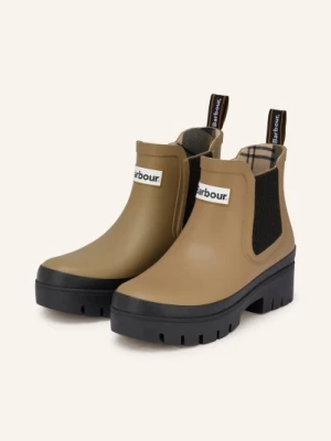 Obrázek produktu Barbour Gumové Holínky Halton velbloudí / černá