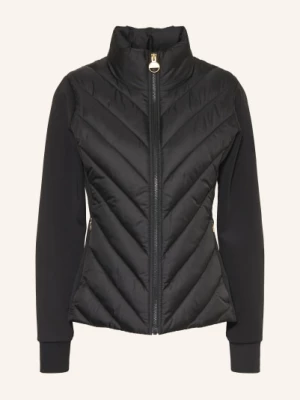 Obrázek produktu Barbour International Prošívaná Bunda Luxara Z Kombinace Materiálů černá