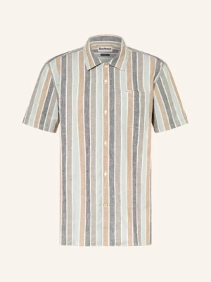 Obrázek produktu Barbour Košile S Krátkým Rukávem Hayton Relaxed Fit černošedá / velbloudí / modrá