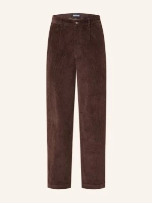 Obrázek produktu Barbour Manšestrové Chino Kalhoty Stretch tmavě hnědá