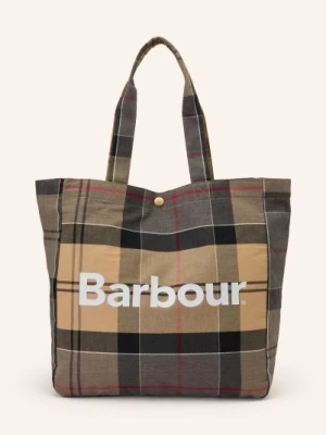 Obrázek produktu Barbour Nákupní Taška Telfield béžová / červená / černá