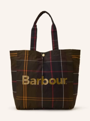 Obrázek produktu Barbour Nákupní Taška Telfield khaki / světle hnědá / tmavě modrá