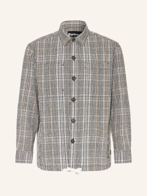 Obrázek produktu Barbour Overshirt Fife S Lnem černá / světle hnědá / světle šedá