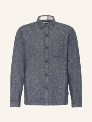 Obrázek produktu Barbour Overshirt Stillwater S Lnem tmavě modrá