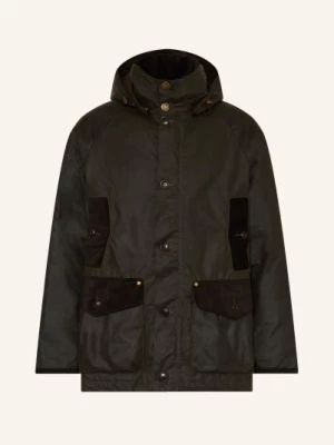 Obrázek produktu Barbour Parka Beaufort Wax S Odnímatelnou Kapucí olivová