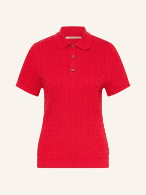 Obrázek produktu Barbour Pletené Polo Tričko červená