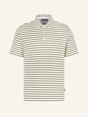 Obrázek produktu Barbour Pletené Polo Tričko Farlam krémová / olivová