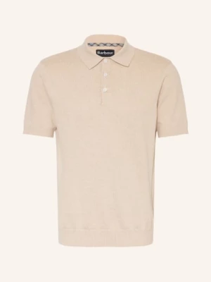 Obrázek produktu Barbour Pletené Polo Tričko Muston S Lnem béžová