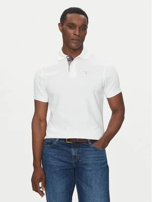 Obrázek produktu Barbour Polokošile Tartan MML0012WH11 Bílá Tailored Fit