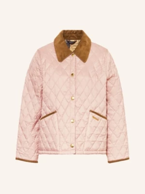 Obrázek produktu Barbour Prošívaná Bunda Liddesdal růžová / hnědá