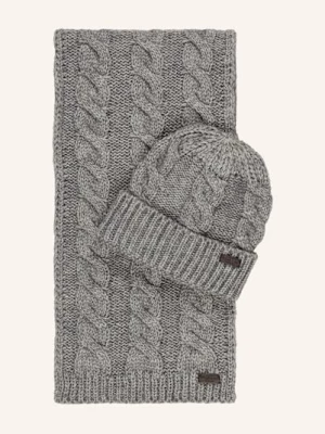 Obrázek produktu Barbour Set Jesmond: Šála A Čepice šedá