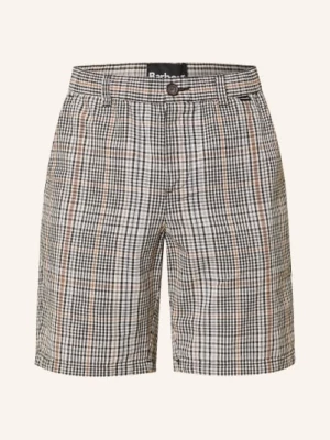 Obrázek produktu Barbour Šortky Fife S Lnem černá / světle hnědá / světle šedá