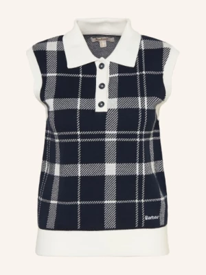Obrázek produktu Barbour Svetr Bez Rukávů Allerdale tmavě modrá / bílá