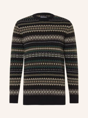 Obrázek produktu Barbour Svetr Case černá / bílá / zelená