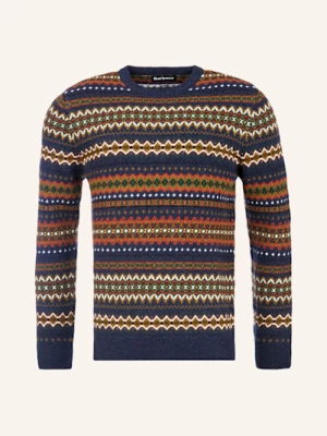 Obrázek produktu Barbour Svetr Case tmavě modrá / tmavě červená / zelená