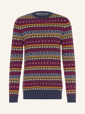 Obrázek produktu Barbour Svetr Easdale tmavě modrá / tmavě červená / tmavě oranžová
