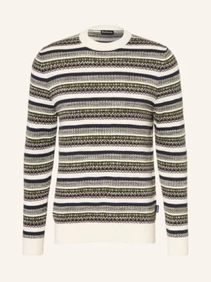 Obrázek produktu Barbour Svetr Topcliffe krémová / olivová / tmavě modrá