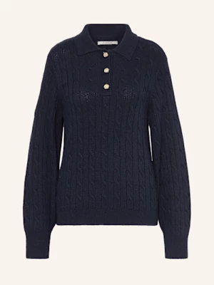 Obrázek produktu Barbour Úpletová Polokošile Evie tmavě modrá