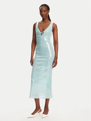 Obrázek produktu Bardot Koktejlové šaty Isha Sequin 59272DB Tyrkysová Slim Fit
