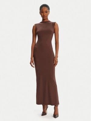 Obrázek produktu Bardot Koktejlové šaty Veneda High Neck 59948DB Hnědá Slim Fit