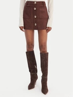 Obrázek produktu Bardot Sukně z imitace kůže Lorenzo 59673SB1 Hnědá Regular Fit