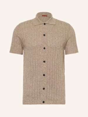 Obrázek produktu Barena Venezia Košile Kurzam Elo Extra Slim Fit S Lnem velbloudí