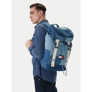 Obrázek produktu Batoh Tommy Jeans Tjm Denim Patchwork Backpack AM0AM14268 Modrá