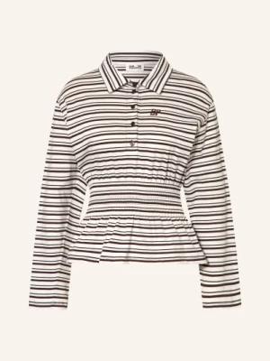 Obrázek produktu Baum Und Pferdgarten Jerseyové Polo Tričko Josefin tmavě hnědá / bílá