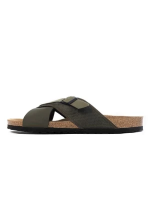 Obrázek produktu Bayton Pantofle 'Arezzo'  khaki / tmavě zelená