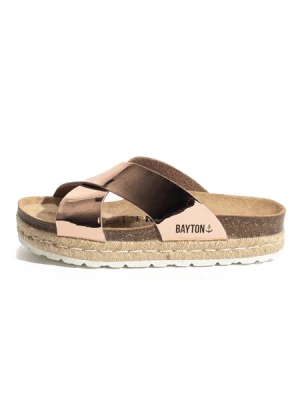Obrázek produktu Bayton Pantofle 'ASTOR'  růžově zlatá / černá