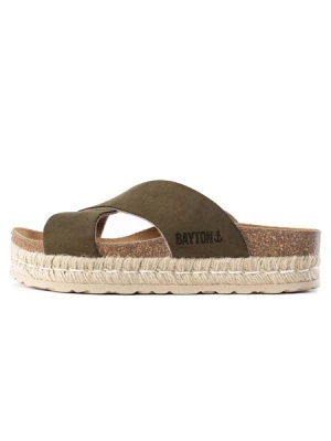 Obrázek produktu Bayton Pantofle 'Penelope'  režná / světle hnědá / khaki / černá