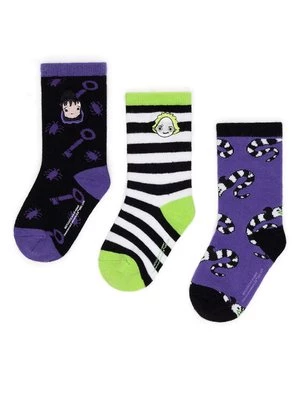 Obrázek produktu BEETLEJUICE Dlouhé ponožky ACCCS-AW24-324WBBJ Barevná