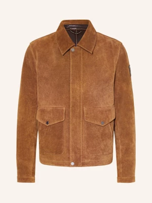 Obrázek produktu Belstaff Kožená Bunda Outland hnědá