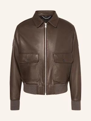 Obrázek produktu Belstaff Kožená Bunda Pilot olivová