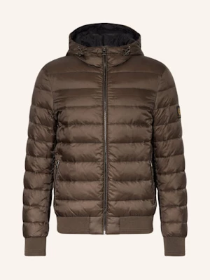 Obrázek produktu Belstaff Lehká Péřová Bunda Control tmavě hnědá