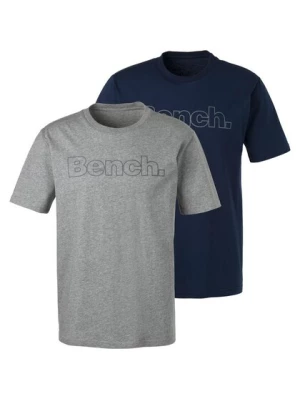 Obrázek produktu BENCH Tričko  modrý melír / šedý melír