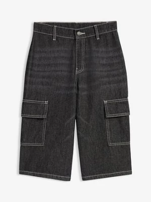 Obrázek produktu Bermudy jeansowe, loose fit, z czystej bawełny bonprix