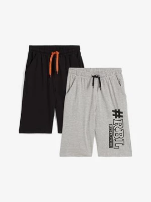 Obrázek produktu Bermudy shirtowe chłopięce (2 pary) bonprix