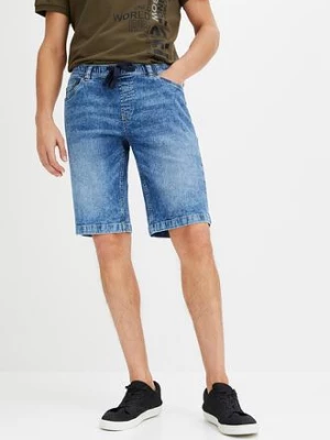 Obrázek produktu Bermudy z gumką w talii ze stretchem, slim fit bonprix