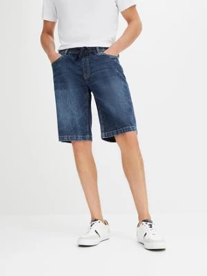 Obrázek produktu Bermudy z gumką w talii ze stretchem, slim fit bonprix