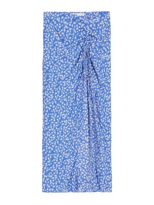 Obrázek produktu Bershka Sukně  nebeská modř / bílá