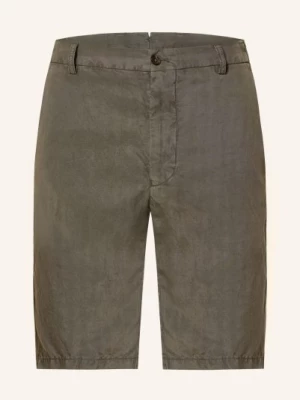 Obrázek produktu Berwich Chino Šortky S Lněným Vzorem khaki