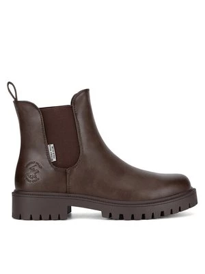 Obrázek produktu Beverly Hills Polo Club Kotníková obuv s elastickým prvkem HY2T628-1 Hnědá